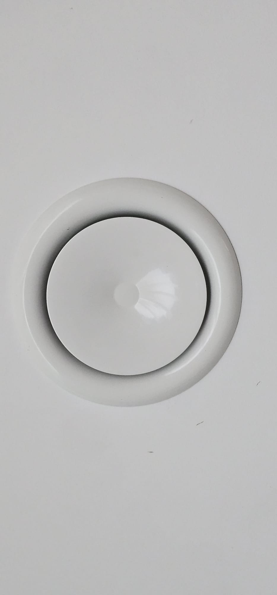Finished ventilation cap detail